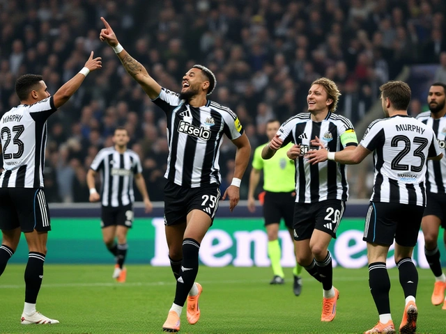 Aubameyang's Double Seals Marseille's 2-1 Win Over Newcastle in Champions League